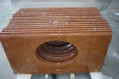 Spanska Rojo Alicante marmor badrum fåfänga toppar