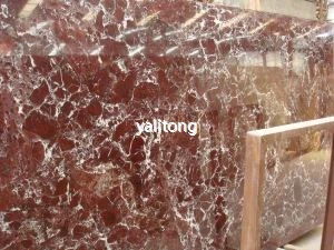 Natursten Rosso Levanto marmorskivor