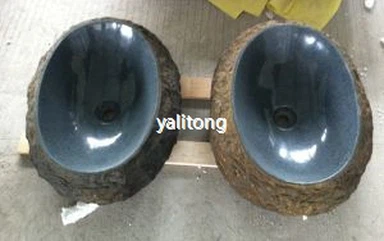 Basalt Rock Natural Stone Sink