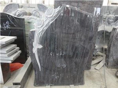 Gravstenar från Bahama Blue Granite