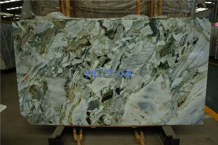 Kinesiska issmaragdmarmorplattor