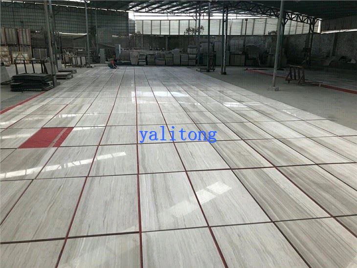 White Wood Vein Marble